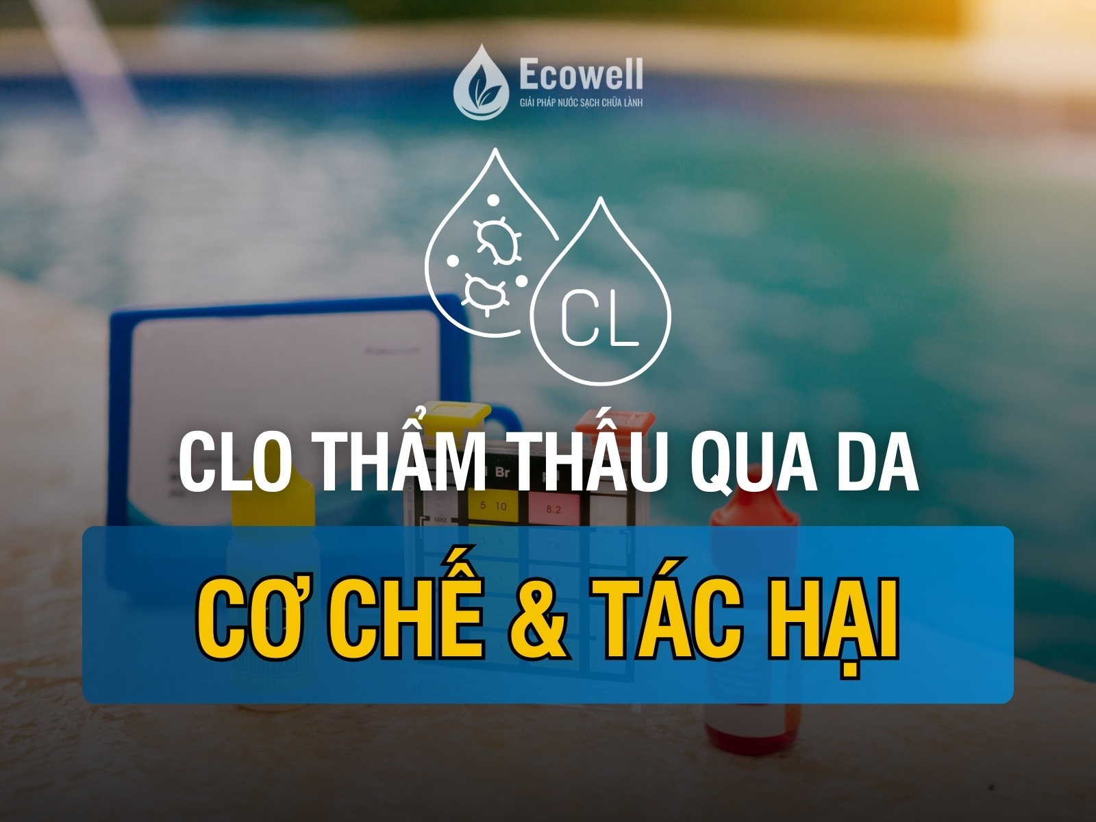 Clo thẩm thấu qua da: Cơ chế và tác hại thực tế