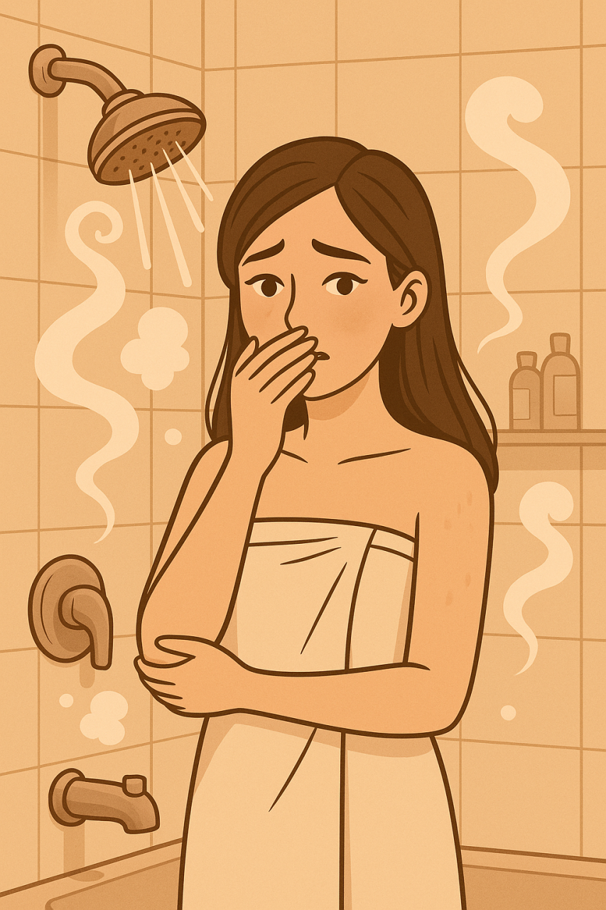 Clo dư trong nước ảnh hưởng người có bệnh hô hấp